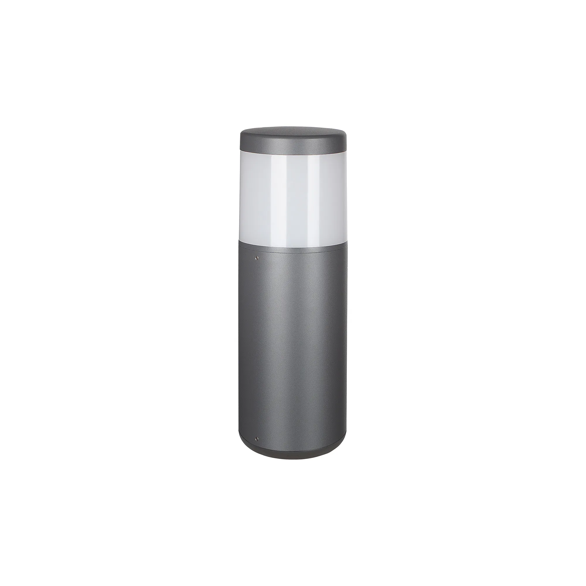 M8844  Chicago 35cm Round Post Lamp, 1 x E27, IP65, Anthracite